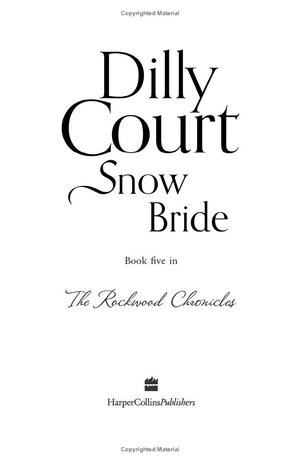 bộ the rockwood chronicles 5: snow bride - Ảnh 5