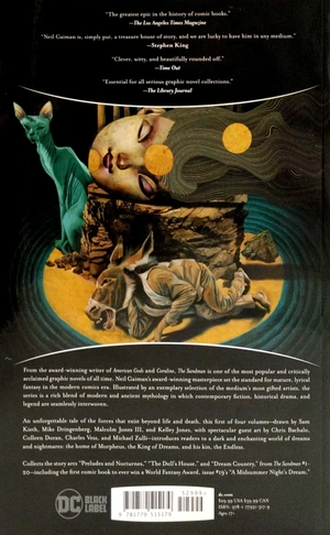 bộ the sandman book 1 - graphic novel: the dc black label - Ảnh 5