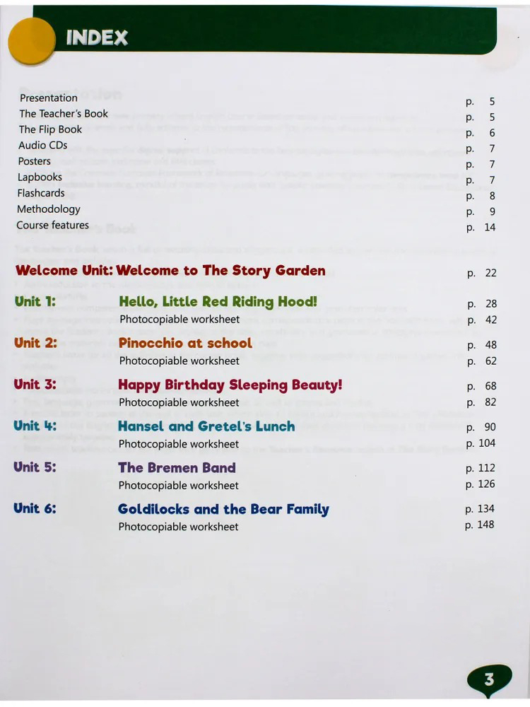 Bộ The Story Garden - Teacher’s Book 1 With Digital Code - Ảnh 3