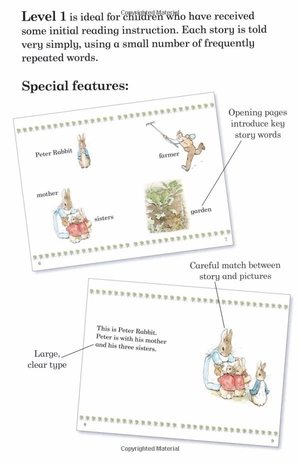 bộ the tale of peter rabbit - read it yourself with ladybird : level 1 - Ảnh 4