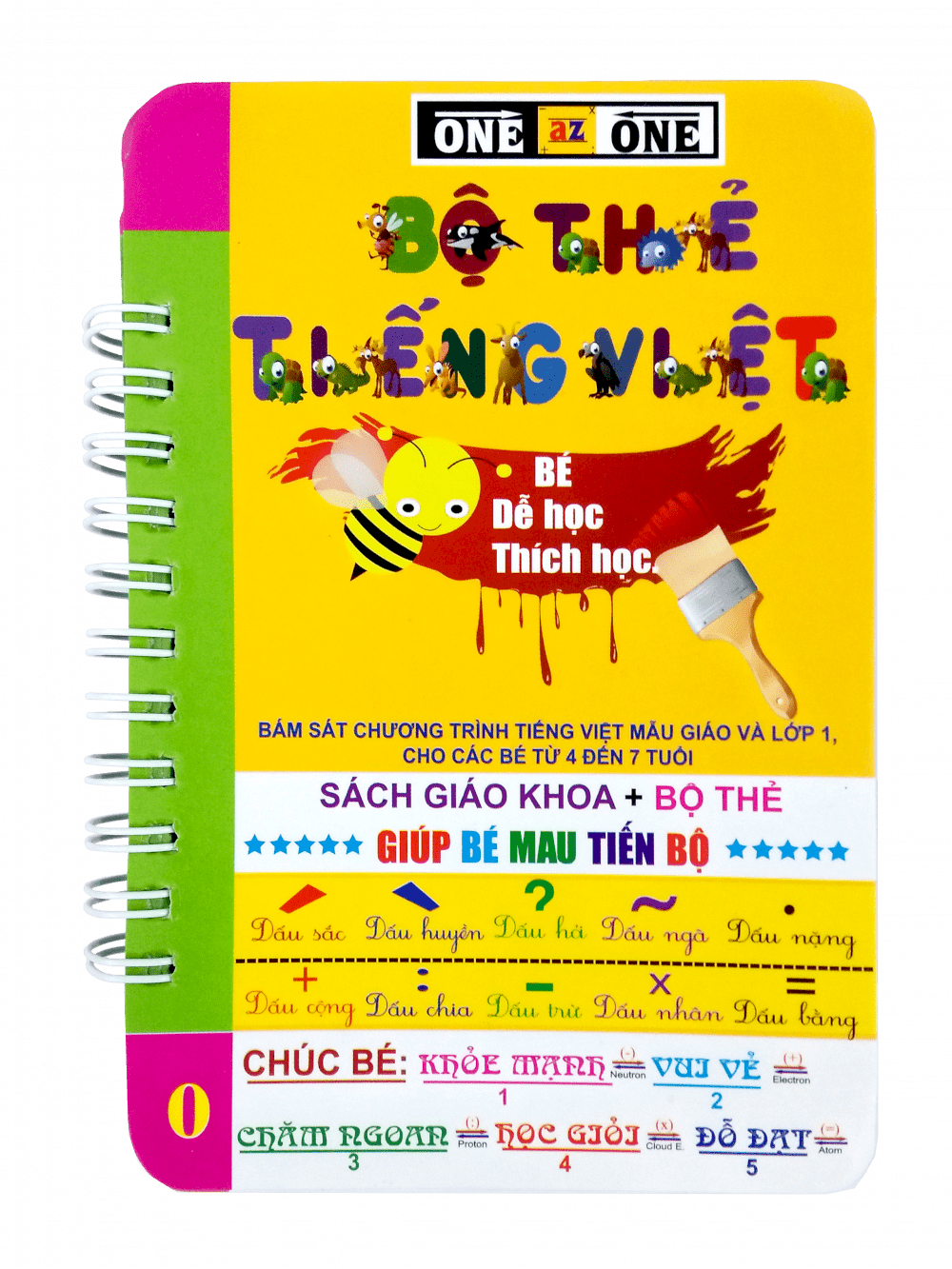 bộ thẻ tiếng việt (từ 4 - 7 tuổi) - Ảnh 2