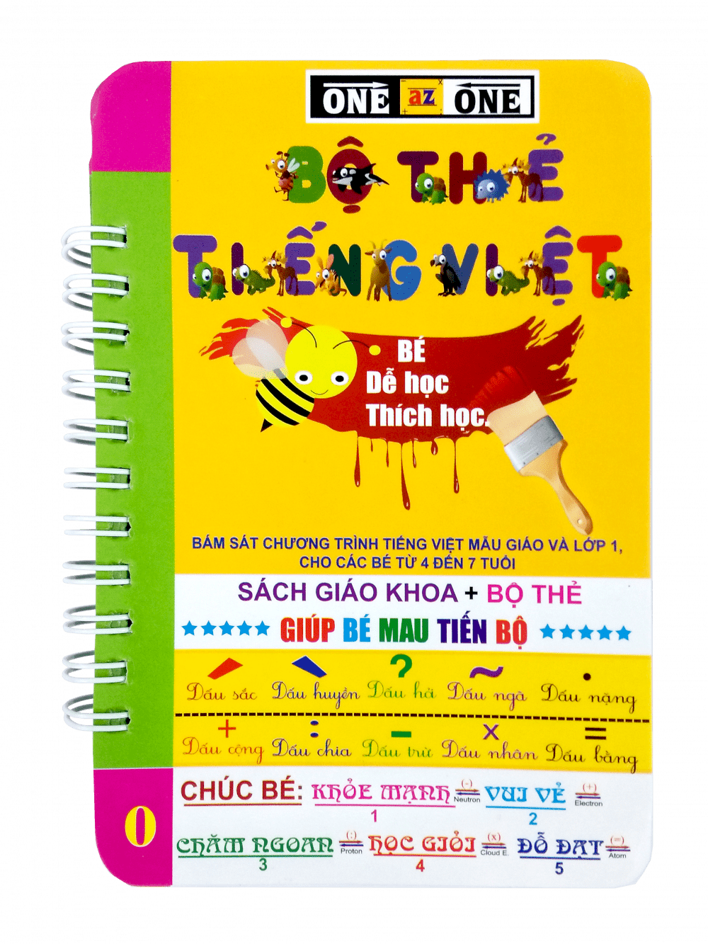 bộ thẻ tiếng việt (từ 4 - 7 tuổi) - Ảnh 3