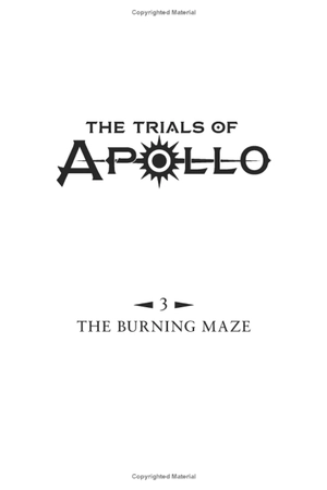 bộ the trials of apollo book 3: the burning maze - Ảnh 3