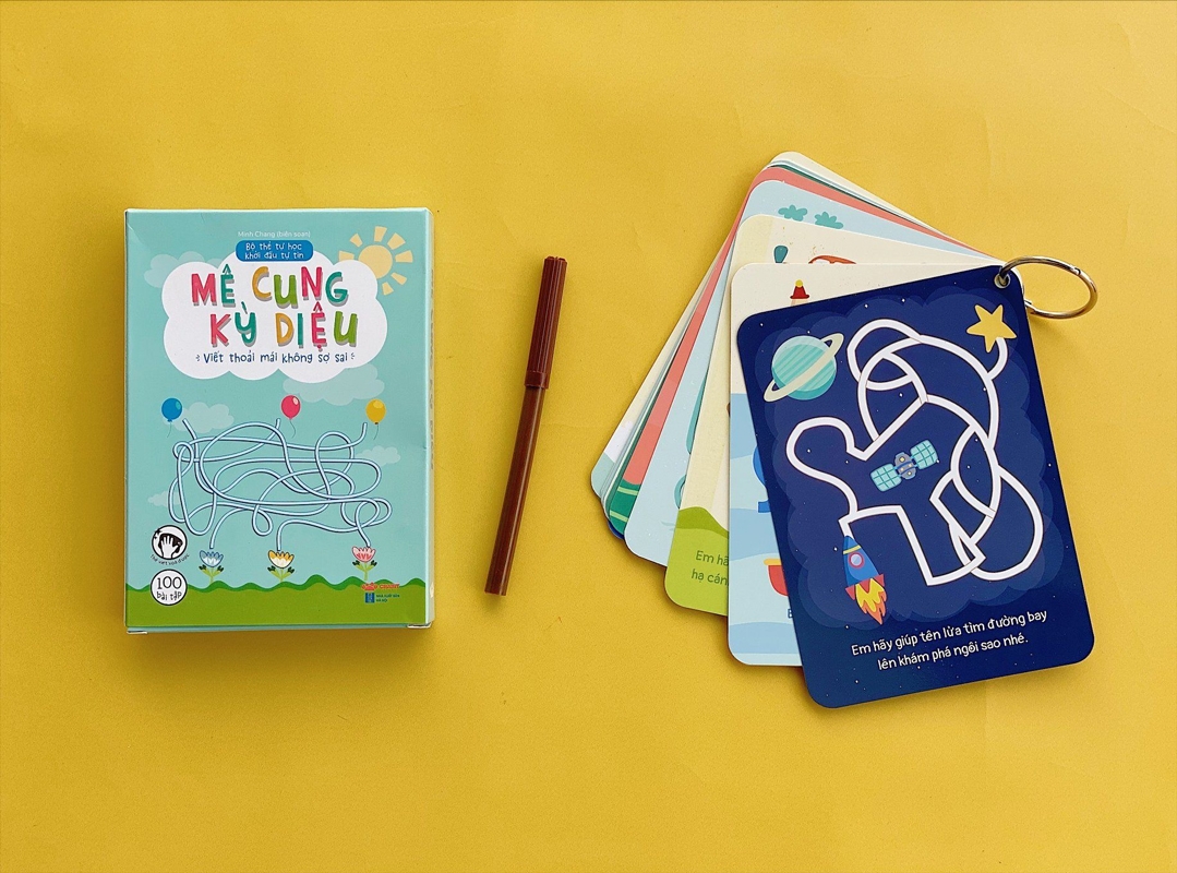 bộ thẻ tự học - khởi đầu tự tin: mê cung kỳ diệu - Ảnh 3