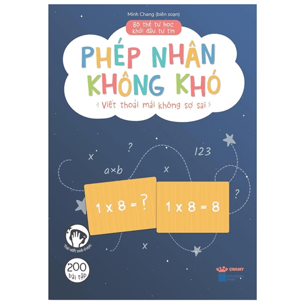 bộ thẻ tự học - khởi đầu tự tin: phép nhân không khó