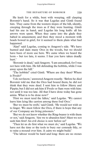 bộ the two towers (the lord of the rings, book 2) - Ảnh 7