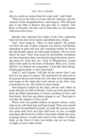 bộ the two towers (the lord of the rings, book 2) - Ảnh 8