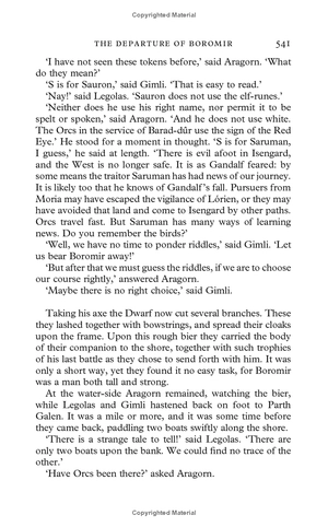 bộ the two towers (the lord of the rings, book 2) - Ảnh 9