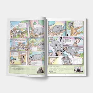 bộ the young scientist - truyện tranh khoa học cho trẻ em - level 1 - tập 2: mùi bắp rang thơm lừng trong rừng - Ảnh 4