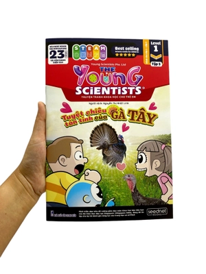 bộ the young scientist - truyện tranh khoa học cho trẻ em - level 1 - tập 5: tuyệt chiêu tán tỉnh của gà tây - Ảnh 7