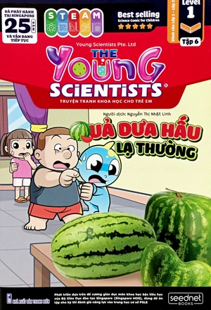 bộ the young scientist - truyện tranh khoa học cho trẻ em - level 1 - tập 6: quả dưa hấu lạ thường - Ảnh 2