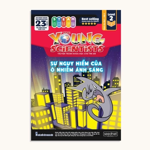 bộ the young scientist - truyện tranh khoa học cho trẻ em - level 2 - tập 1: sự nguy hiểm của ô nhiễm ánh sáng - Ảnh 2