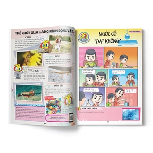 bộ the young scientist - truyện tranh khoa học cho trẻ em - level 2 - tập 2: ai so tài với con người - Ảnh 5