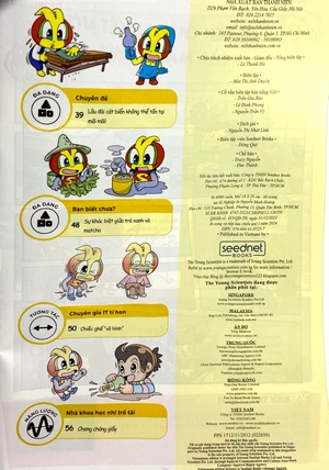 bộ the young scientist - truyện tranh khoa học cho trẻ em - level 2 - tập 5: lâu đài cát biển không thể tồn tại mãi mãi - Ảnh 4