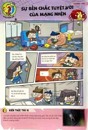 bộ the young scientist - truyện tranh khoa học cho trẻ em - level 2 - tập 5: lâu đài cát biển không thể tồn tại mãi mãi - Ảnh 5