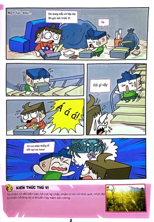 bộ the young scientist - truyện tranh khoa học cho trẻ em - level 2 - tập 5: lâu đài cát biển không thể tồn tại mãi mãi - Ảnh 6