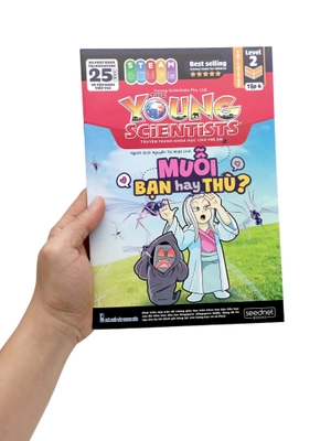 bộ the young scientist - truyện tranh khoa học cho trẻ em - level 2 - tập 6: muỗi - bạn hay thù? - Ảnh 7