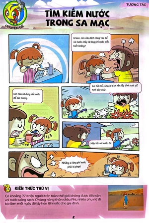 bộ the young scientist - truyện tranh khoa học cho trẻ em - level 2 - tập 7: dòng sông đã đổi hướng - Ảnh 3