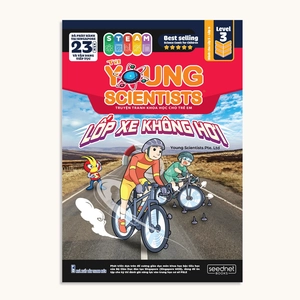 bộ the young scientist - truyện tranh khoa học cho trẻ em - level 3 - tập 1: lốp xe không hơi - Ảnh 2