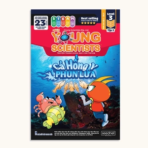 bộ the young scientist - truyện tranh khoa học cho trẻ em - level 3 - tập 2: cá hồng y phun lửa - Ảnh 2