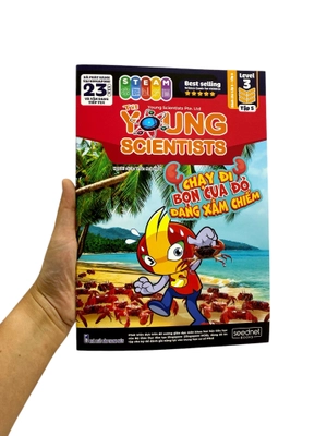 bộ the young scientist - truyện tranh khoa học cho trẻ em - level 3 - tập 5: chạy đi bọn cua đỏ đang xâm chiếm - Ảnh 7