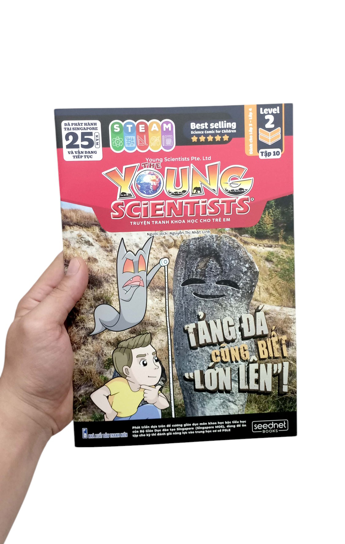 Bộ The Young Scientists - Truyện Tranh Khoa Học Cho Trẻ Em - Level 2 - Tập 10 - Tảng Đá Cũng Biết “Lớn Lên”! - Ảnh 8