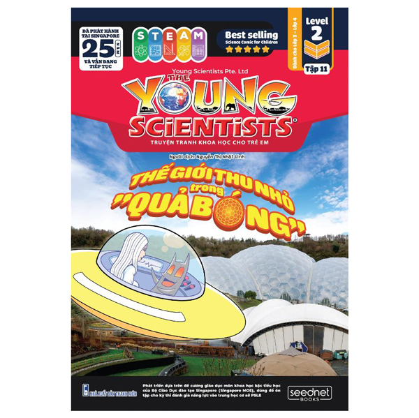 Bộ The Young Scientists - Truyện Tranh Khoa Học Cho Trẻ Em - Level 2 - Tập 11 - Thế Giới Thu Nhỏ Trong “Quả Bóng”!