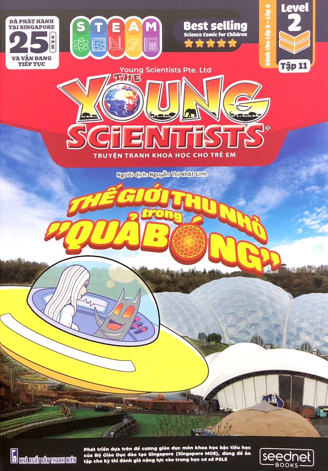 Bộ The Young Scientists - Truyện Tranh Khoa Học Cho Trẻ Em - Level 2 - Tập 11 - Thế Giới Thu Nhỏ Trong “Quả Bóng”! - Ảnh 3