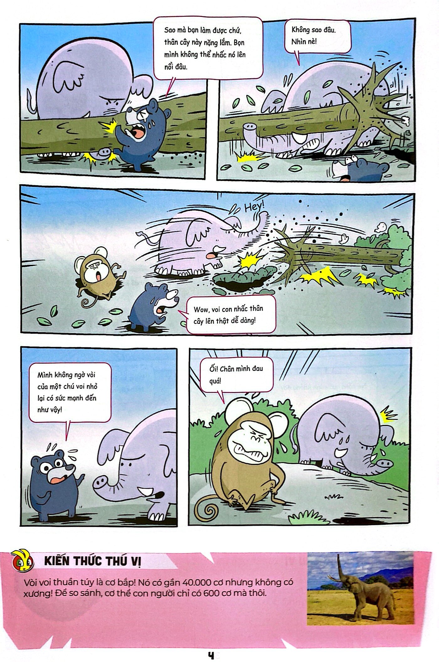 Bộ The Young Scientists - Truyện Tranh Khoa Học Cho Trẻ Em - Level 2 - Tập 12 - Giải Cứu Tê Giác Trắng - Ảnh 5