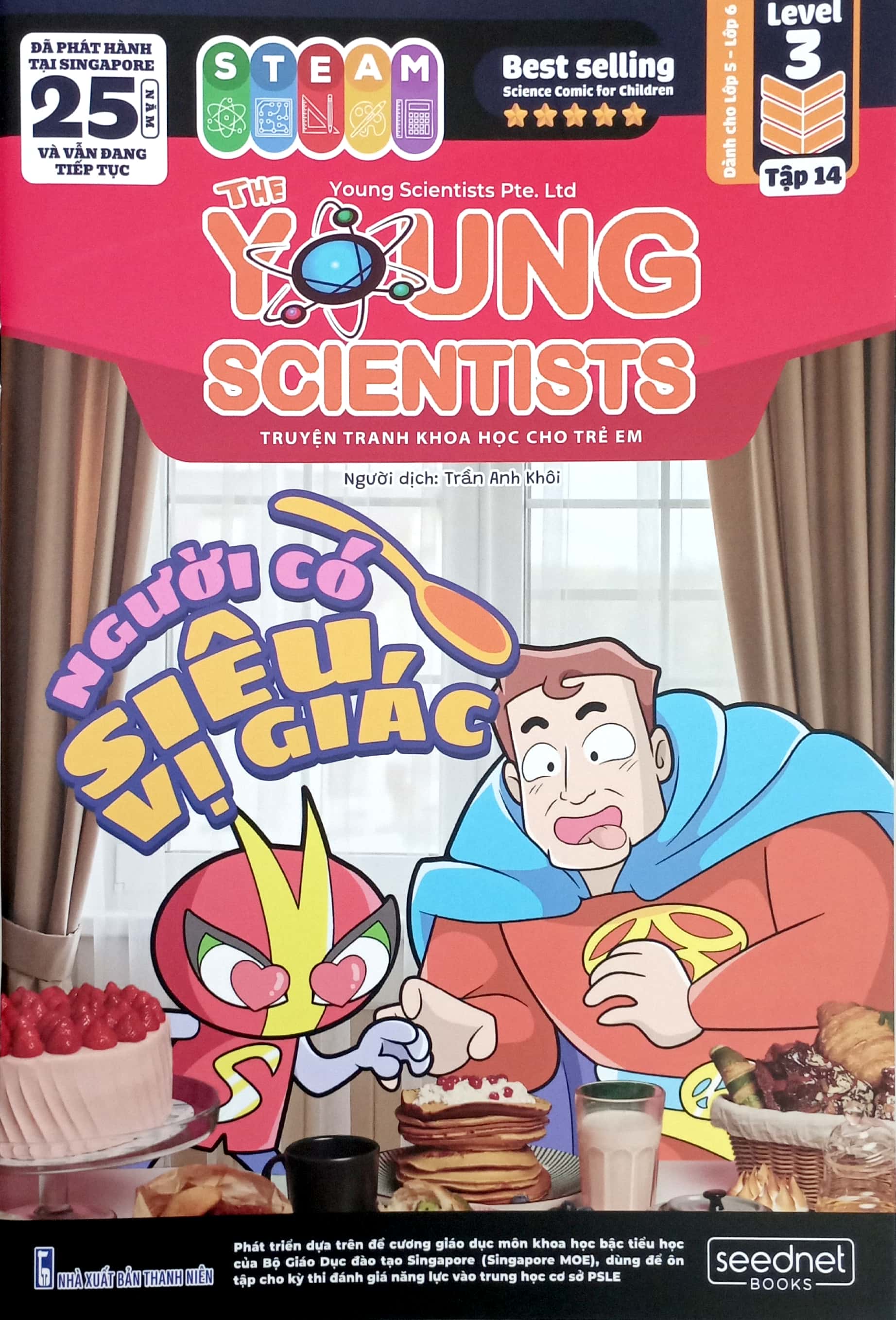 Bo
The Young Scientists - Truyen Tranh Khoa Hoc Cho Tre Em - Level 3 - Tap 14 - Nguoi Co Sieu Vi Giac - Ảnh 2