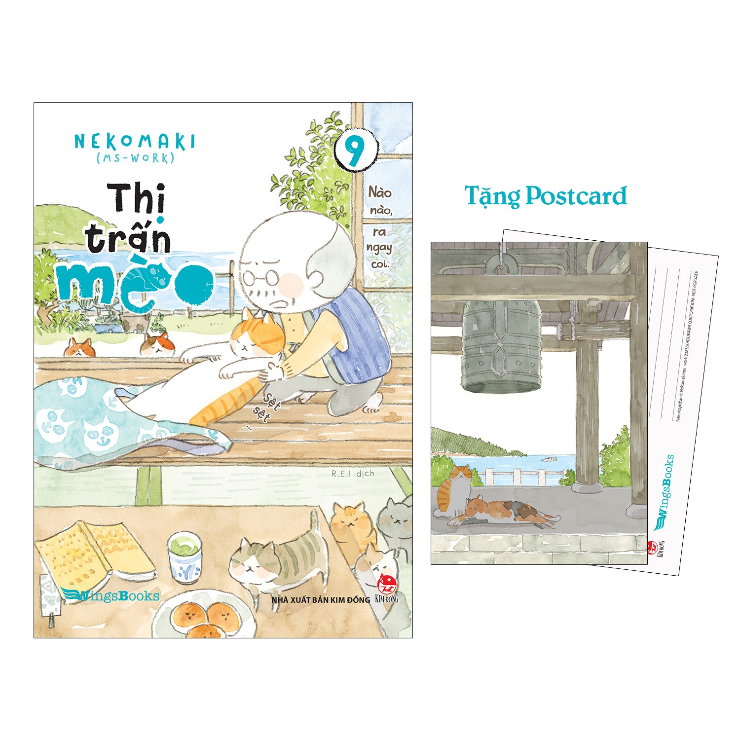Bộ Thị Trấn Mèo - Tập 9 - Tặng Kèm Postcard - Ảnh 2
