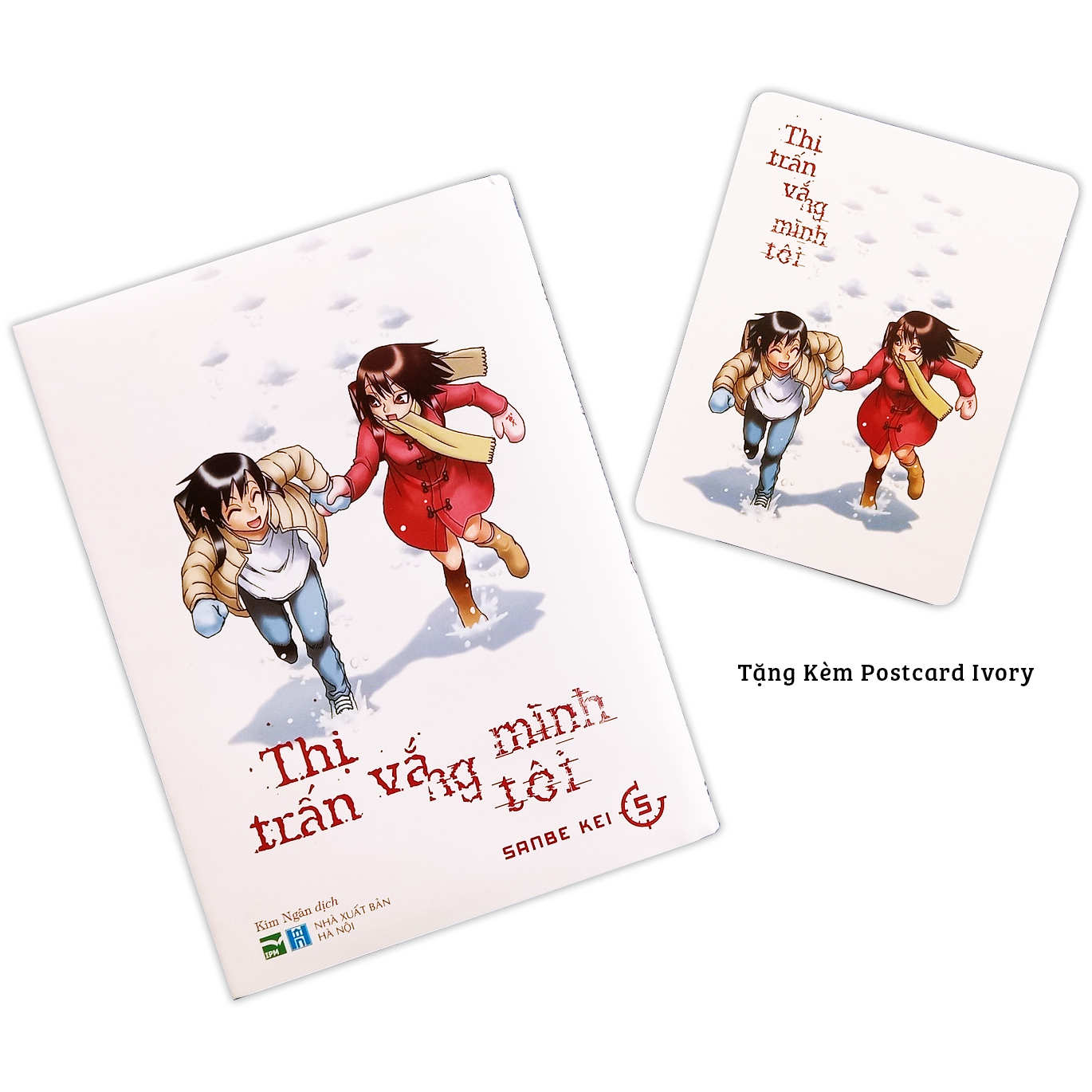 bộ thị trấn vắng mình tôi - tập 5 - tặng kèm postcard ivory - Ảnh 3