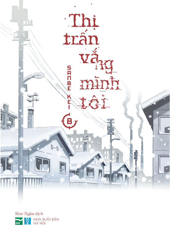 bộ thị trấn vắng mình tôi - tập 8 - tặng kèm postcard ivory - Ảnh 2