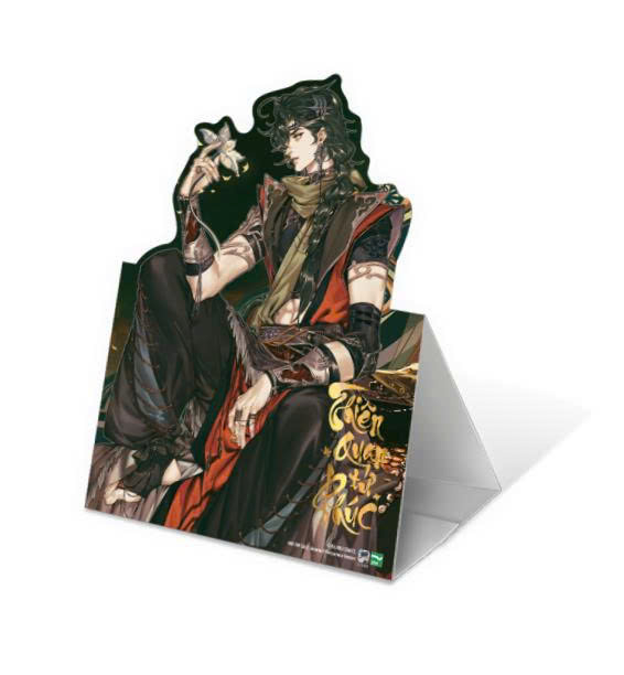 Bộ Thiên Quan Tứ Phúc - Tập 4 - Bản Sưu Tầm - Tặng Kèm 1 Standee Giấy + 1 Set 4 Postcards Kèm Khung Tranh + 1 Sổ Xé + 2 Card Nhân Vật + 1 Pop-Up Card + Box Nam Châm - Ảnh 3