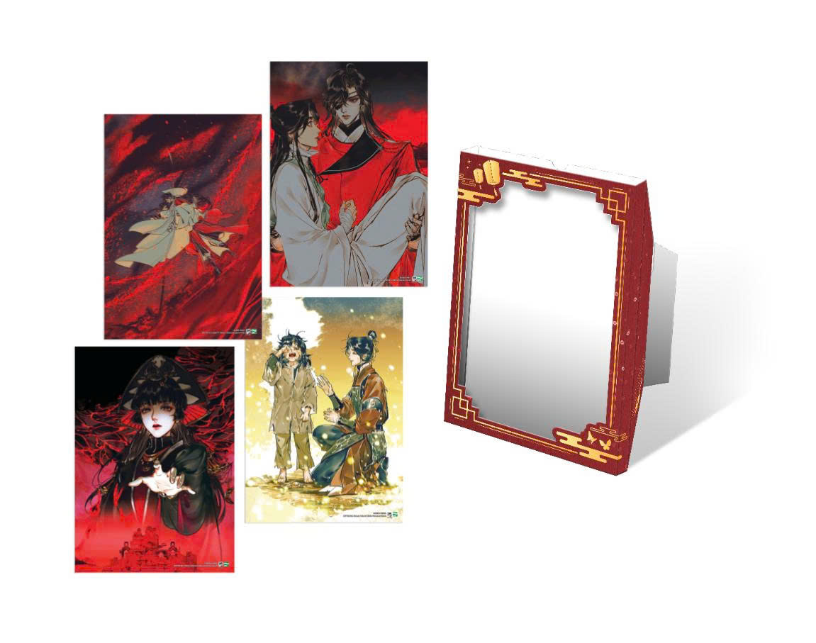 Bộ Thiên Quan Tứ Phúc - Tập 4 - Bản Sưu Tầm - Tặng Kèm 1 Standee Giấy + 1 Set 4 Postcards Kèm Khung Tranh + 1 Sổ Xé + 2 Card Nhân Vật + 1 Pop-Up Card + Box Nam Châm - Ảnh 4