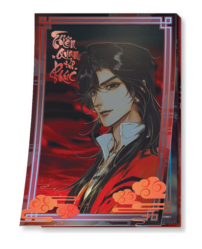 Bộ Thiên Quan Tứ Phúc - Tập 4 - Bản Sưu Tầm - Tặng Kèm 1 Standee Giấy + 1 Set 4 Postcards Kèm Khung Tranh + 1 Sổ Xé + 2 Card Nhân Vật + 1 Pop-Up Card + Box Nam Châm - Ảnh 5