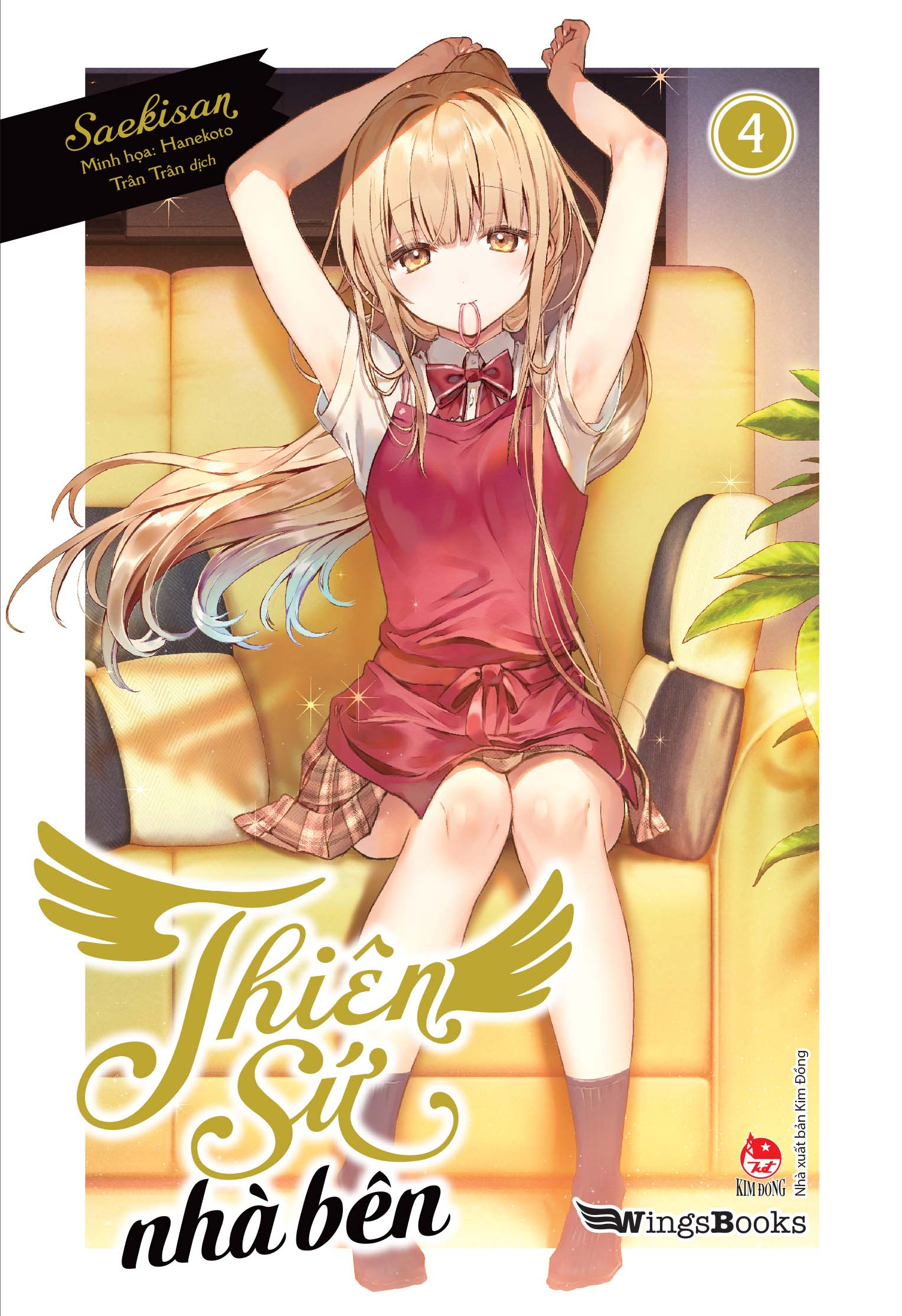 bộ thiên sứ nhà bên - tập 4 - tặng kèm bookmark - Ảnh 3