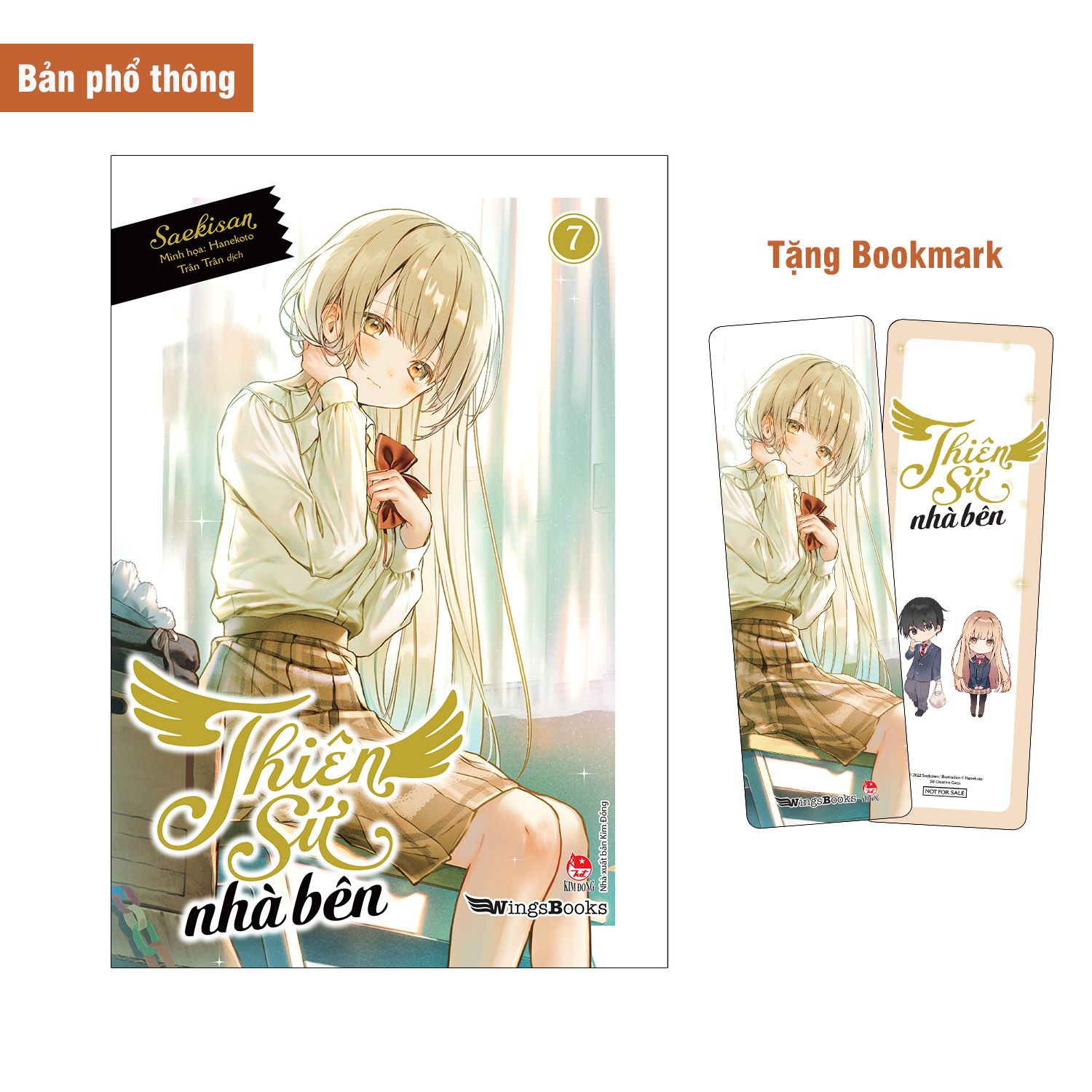bộ thiên sứ nhà bên - tập 7 - tặng kèm bookmark - Ảnh 2