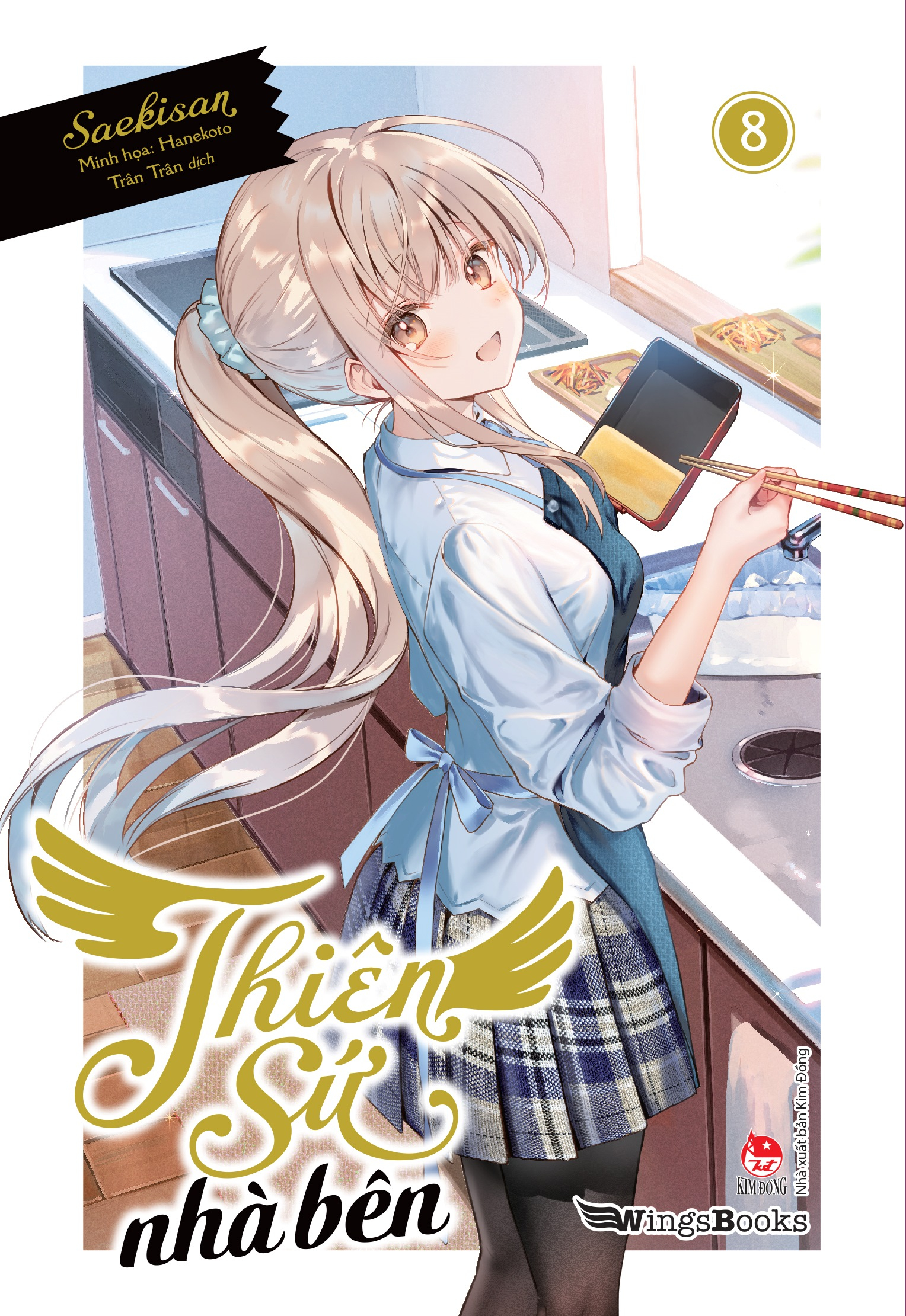 bộ thiên sứ nhà bên - tập 8 - tặng kèm bookmark - Ảnh 3