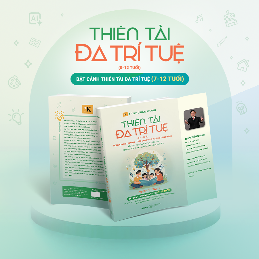 Bộ
Thiên Tài Đa Trí Tuệ (0-12 Tuổi) - Quyển 2 - Tập 1 - Bật Cánh Thiên Tài Đa Trí Tuệ (7-12 Tuổi) - Ảnh 3