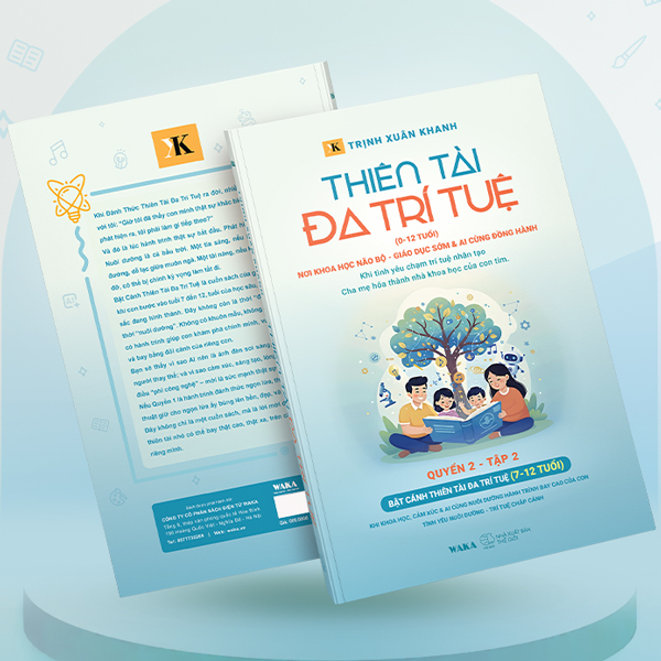 Bộ
						
										
										Thiên Tài Đa Trí Tuệ (0-12 Tuổi) - Quyển 2 - Tập 2 - Bật Cánh Thiên Tài Đa Trí Tuệ (7-12 Tuổi)
