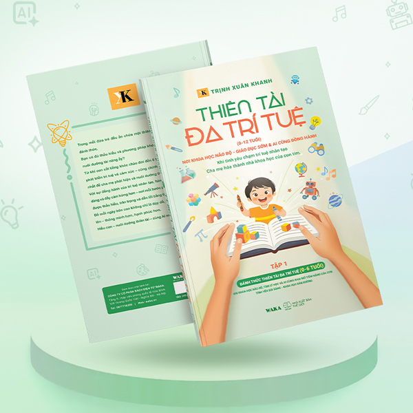 Bộ Thiên Tài Đa Trí Tuệ (0-12 Tuổi) - Tập 1 - Đánh Thức Thiên Tài Đa Trí Tuệ (0-6 Tuổi)