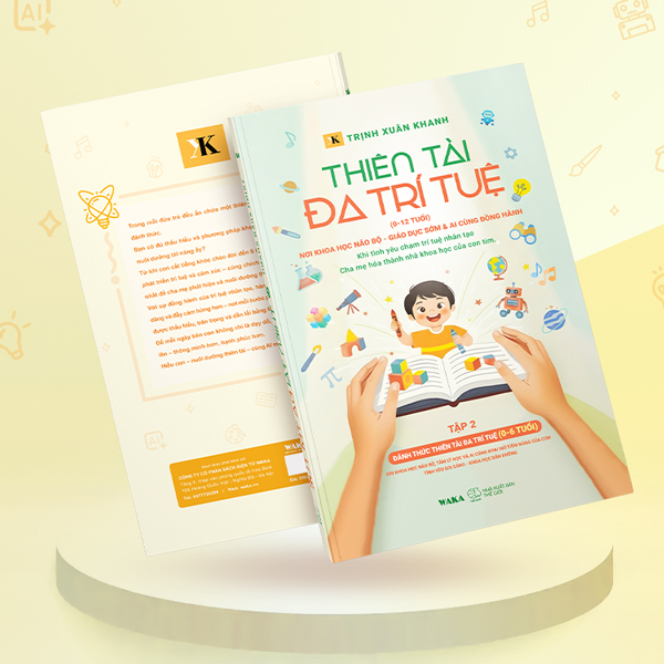 Bộ Thiên Tài Đa Trí Tuệ (0-12 Tuổi) - Tập 2 - Đánh Thức Thiên Tài Đa Trí Tuệ (0-6 Tuổi)