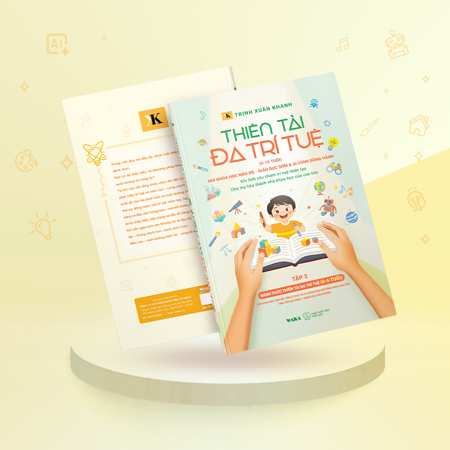 Bộ Thiên Tài Đa Trí Tuệ (0-12 Tuổi) - Tập 2 - Đánh Thức Thiên Tài Đa Trí Tuệ (0-6 Tuổi) - Ảnh 2