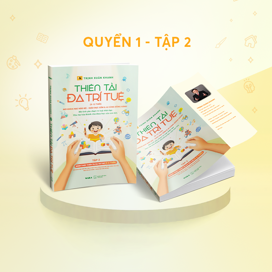 Bộ Thiên Tài Đa Trí Tuệ (0-12 Tuổi) - Tập 2 - Đánh Thức Thiên Tài Đa Trí Tuệ (0-6 Tuổi) - Ảnh 4