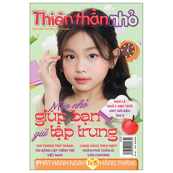 Bộ Thiên Thần Nhỏ - Số 525 - Bí Kíp Giúp Bạn Giữ Tập Trung Khi Mùa Thi Sắp Đến