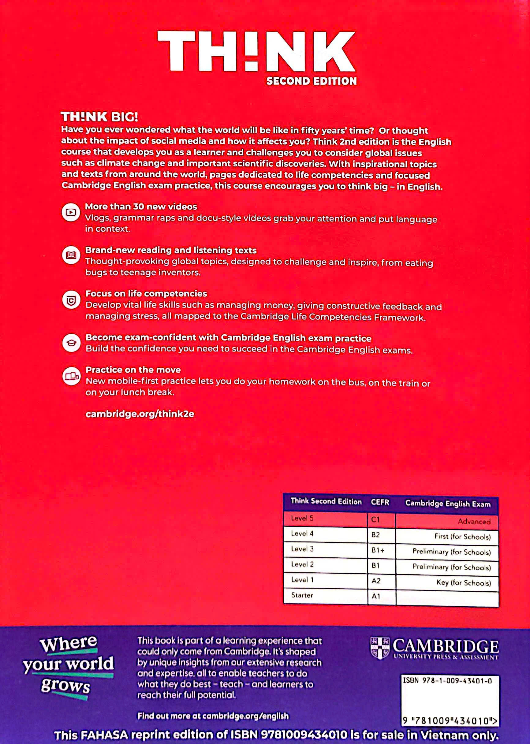 Bộ Think 5 - Workbook (2nd Edition) - Ảnh 7