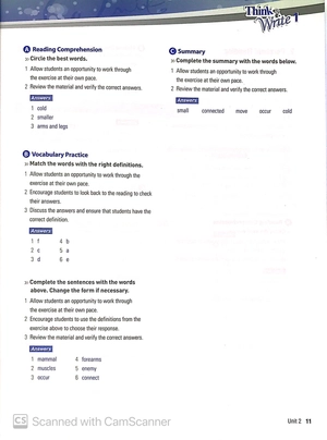 bộ think & write 1 teacher's manual - Ảnh 10