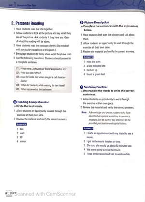 bộ think & write 1 teacher's manual - Ảnh 7