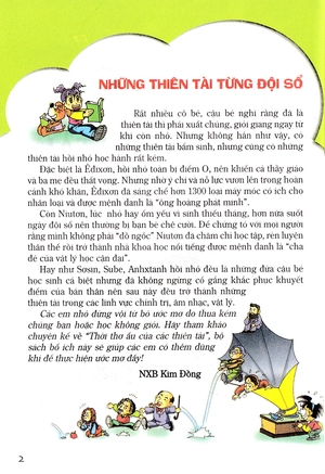 bộ thời thơ ấu của các thiên tài - tập 1 - những thiên tài từng đội sổ (tái bản 2019) - Ảnh 4